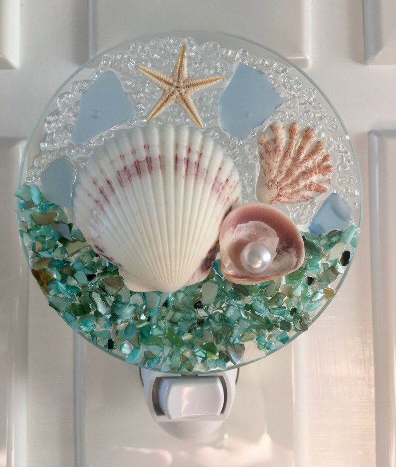Seashell Beach Night Light Etsy