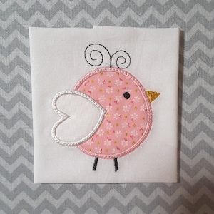 Baby Machine Embroidery baby bird