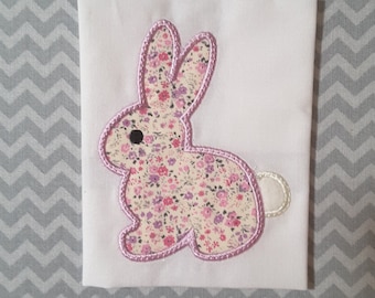 Applikation Stickdatei Baby Hase