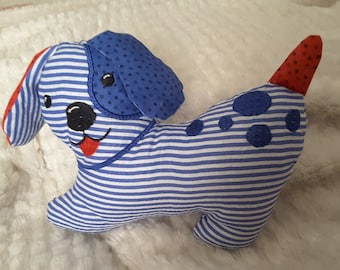 In The Hoop Machine Embroidery Puppy Soft Toy/Softie
