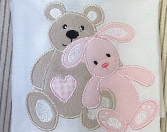 Applique Machine Embroidery Design Baby