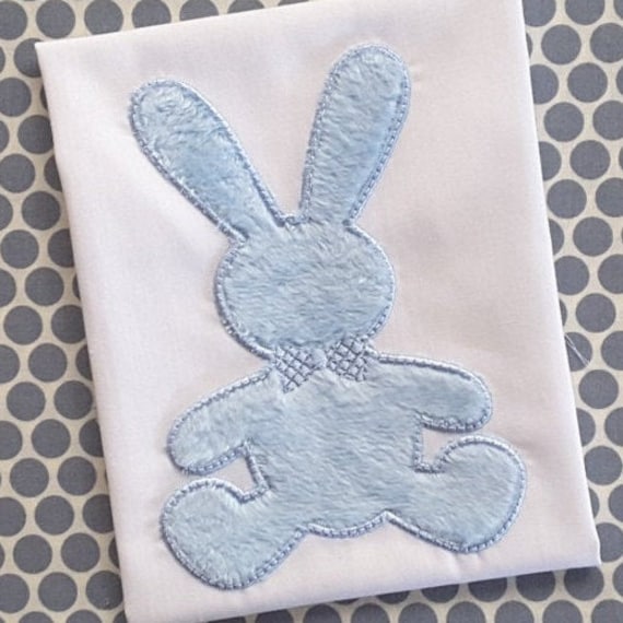 Baby Applique Machine Embroidery Designbunny Etsy