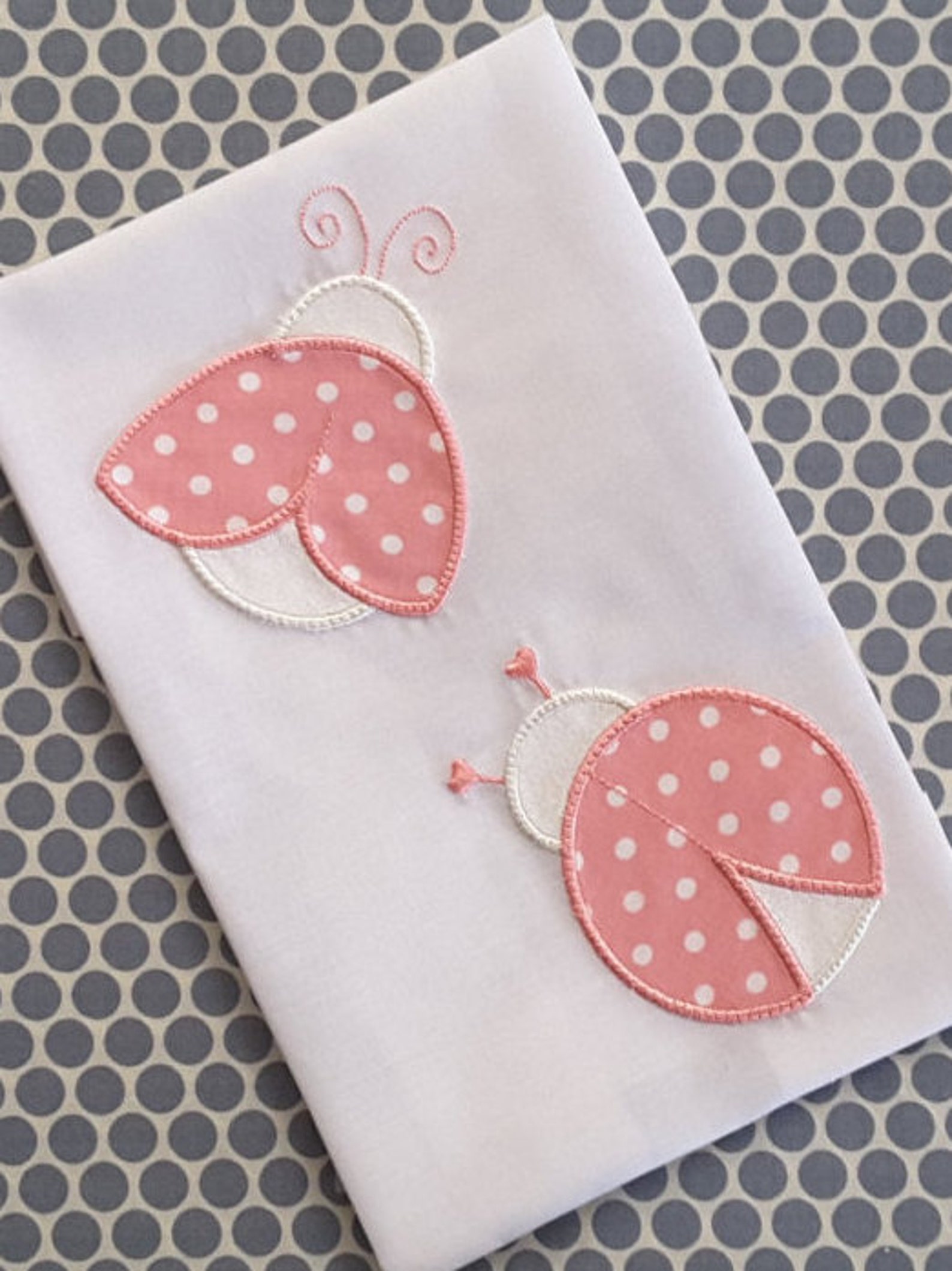 Applique Machine Embroidery Design Baby Ladybirds - Etsy