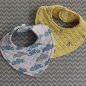 Baby Embroidery Shop Newborn Bandana Bib