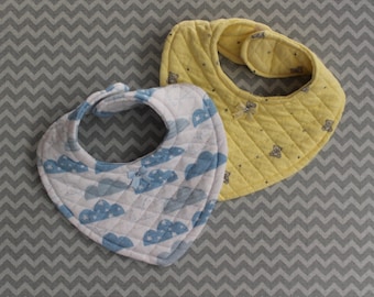 Baby Embroidery Shop Newborn Bandana Bib