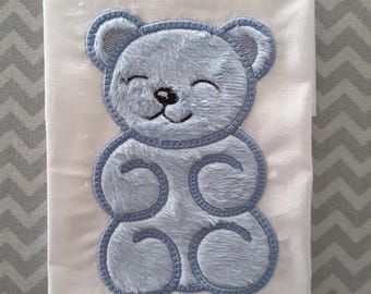Baby Bear Machine Embroidery Applique