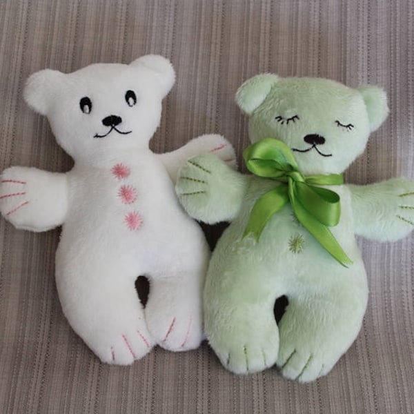 A soft and cuddly sensory toy for baby to play with