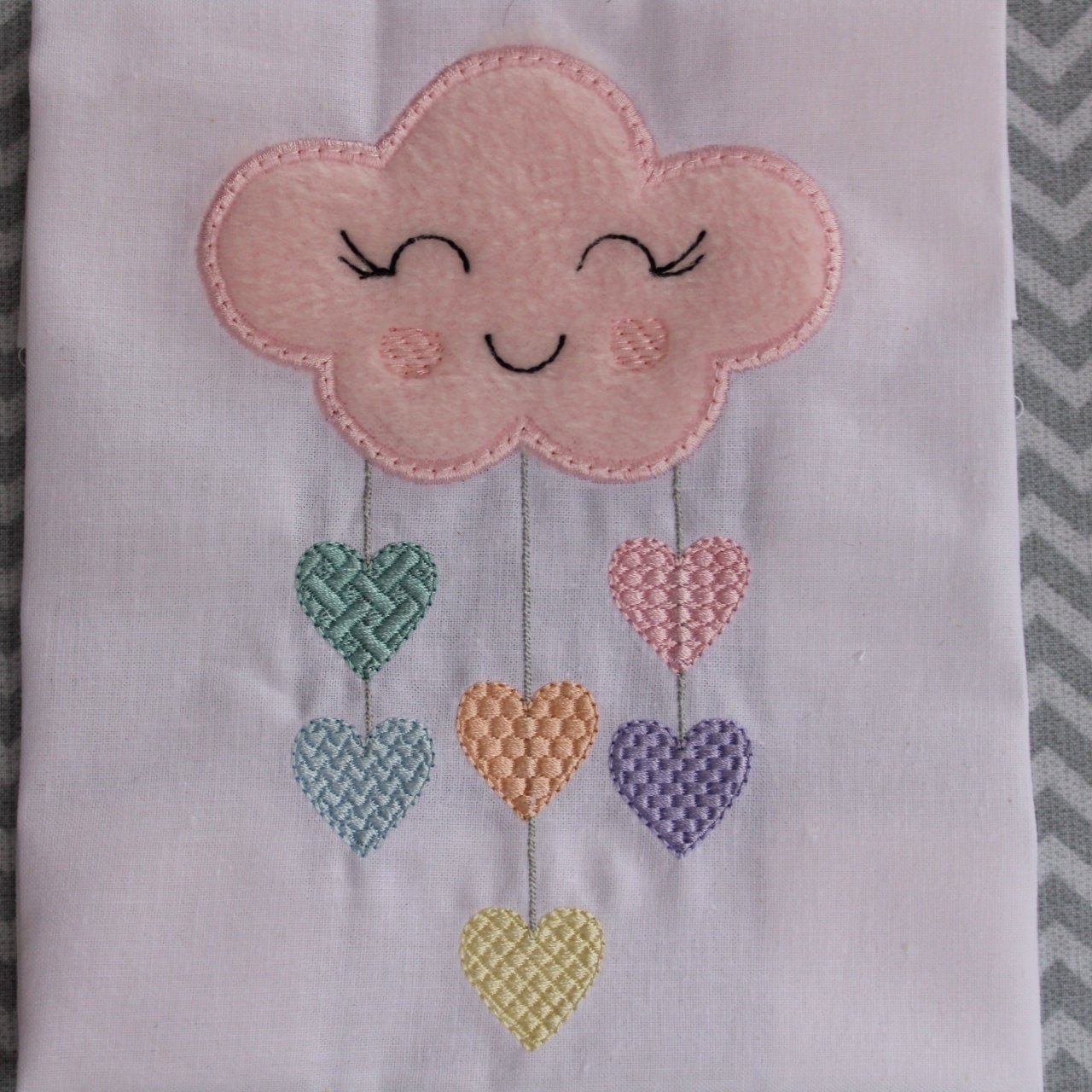 Baby Embroidery Shop Girl Cloud Design Etsy