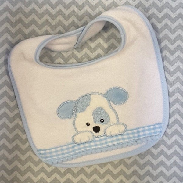 Applique Machine Embroidery Design Baby Puppy