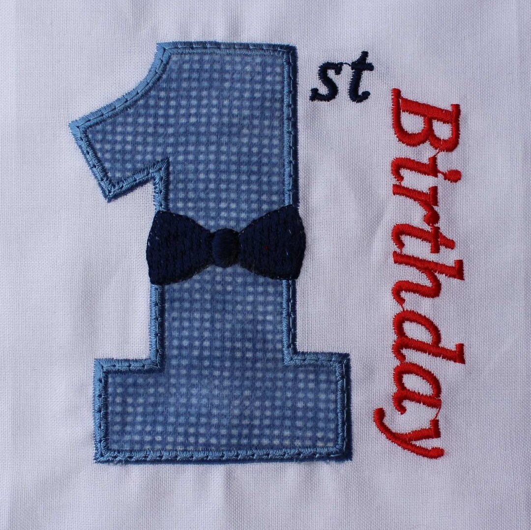Baby Embroidery Shop Applique Birthday Numbers Etsy