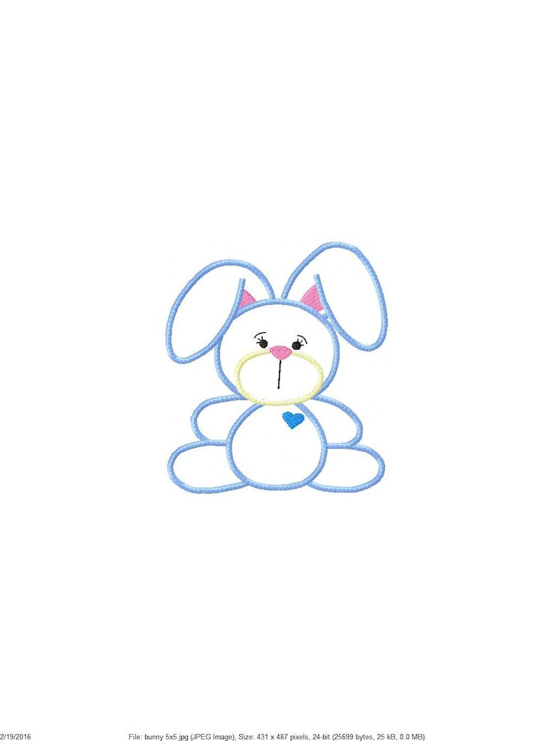 16+ Baby Rabbit Embroidery Designs