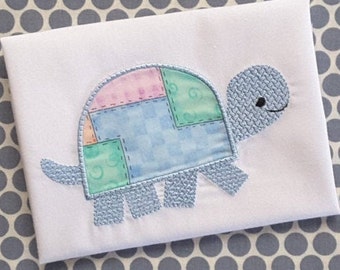 Applique Maschine Stickerei Design Baby Schildkröte