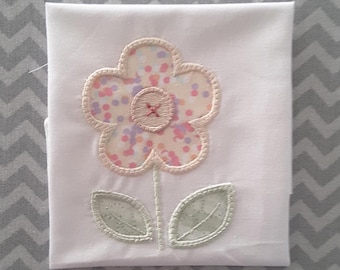 Applique Machine Embroidery Small Flower
