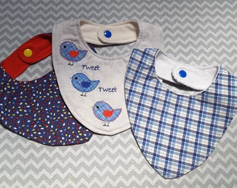 Baby Bib Borduurwerk Hoop Bandana Stijl Baby 12 maanden