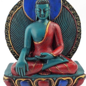 STATUE BUDDHA MEDICINE meditation care zen tibet nepal tibetan buddhism boumed1