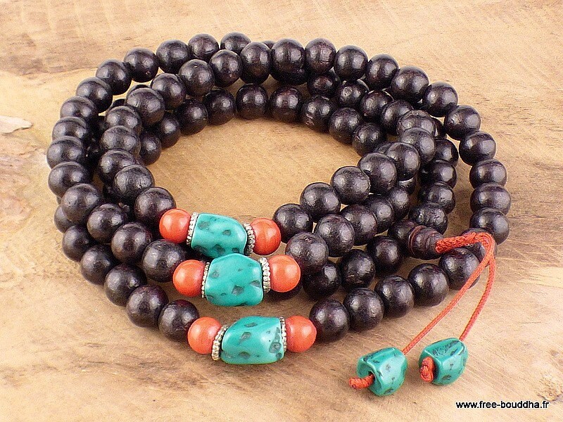 MALA COUNTER MEDITATION Buddhist necklace prayers rosary prostration MALAGp