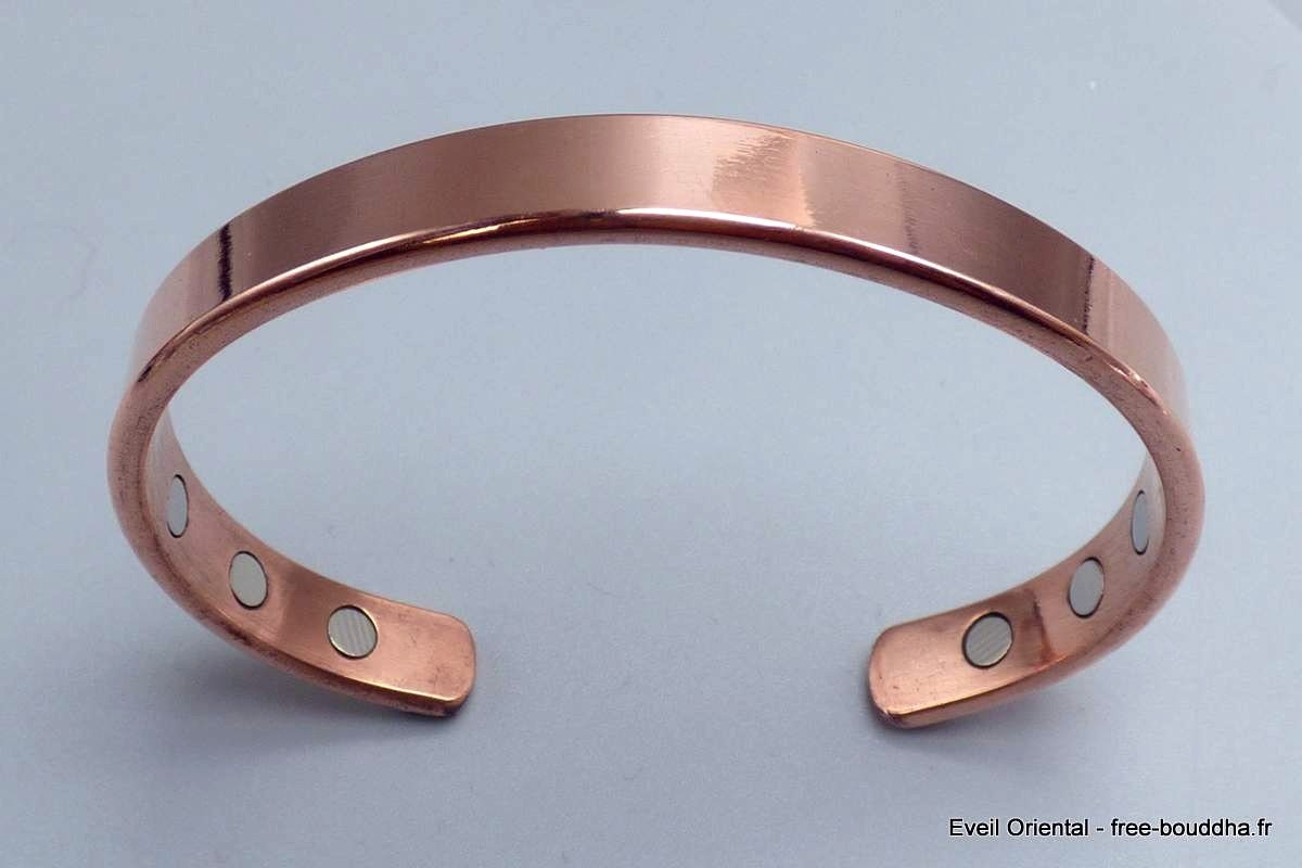 Bracelet Cuivre Magnétique Aton - homme - Alphapole