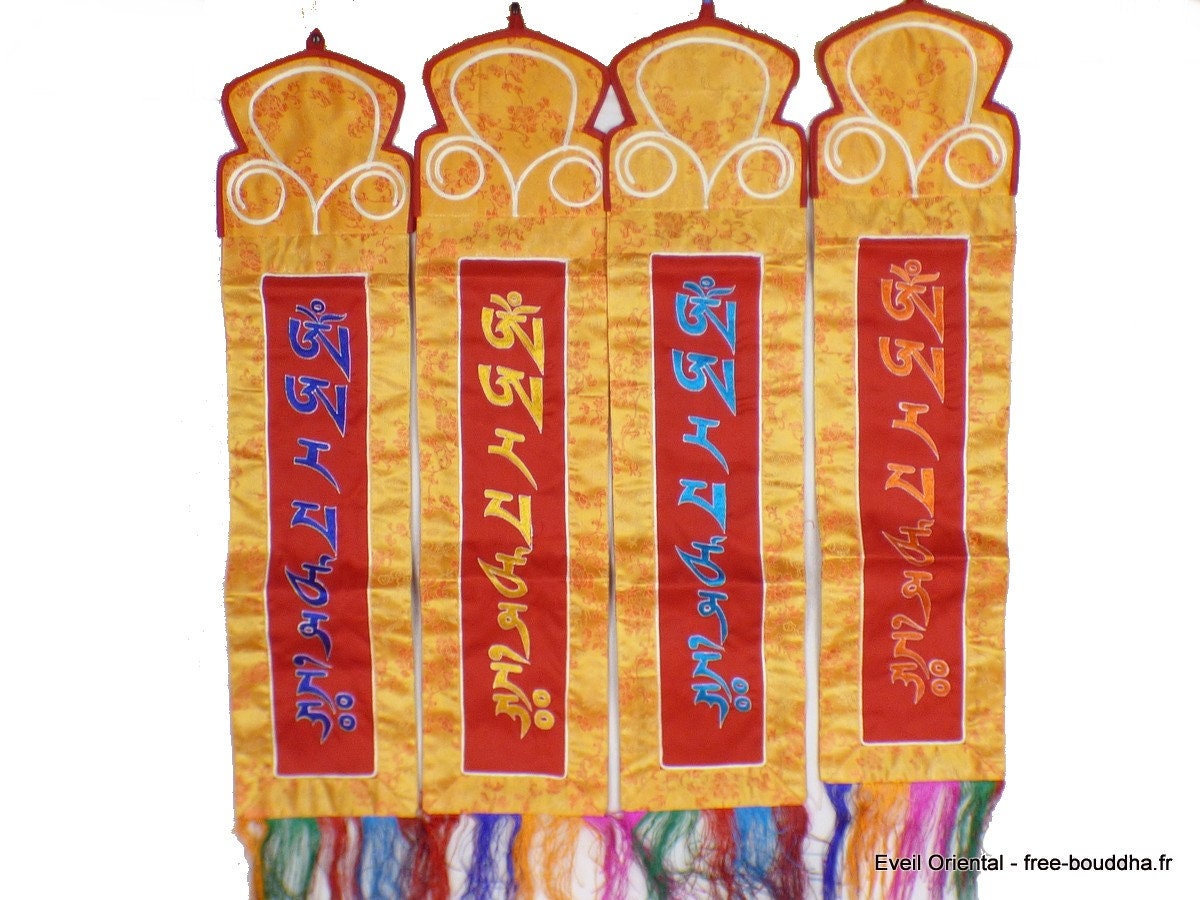 Tenture Tibétaine Bouddhiste Manjushri Plusieurs Coloris, Man12