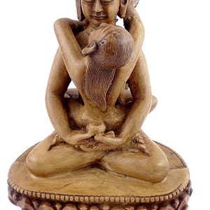 SHAKTI BUDDHA STATUE 20 cm in resin, shakti21