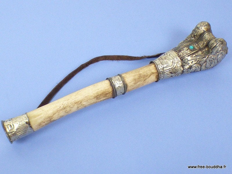 Kangling Tibétain Trompette Rituel Bouddhiste - Kang1