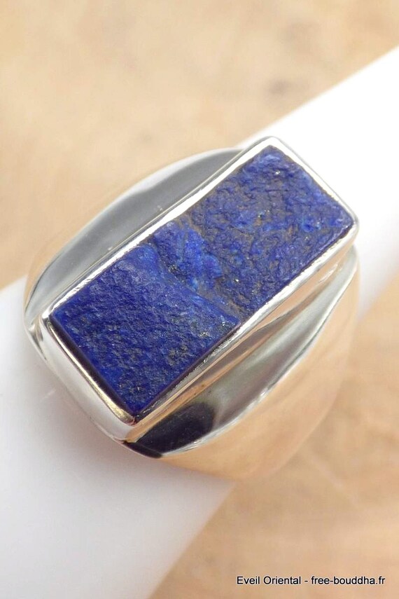 Chevalière homme lapis lazuli sale