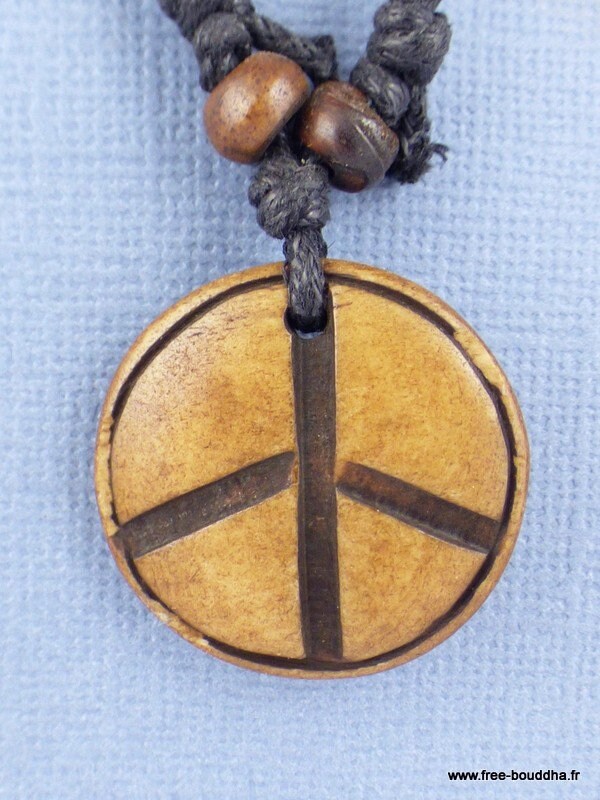 Collier Tibetain Moulin A Prieres, Collier Couple, Wn50