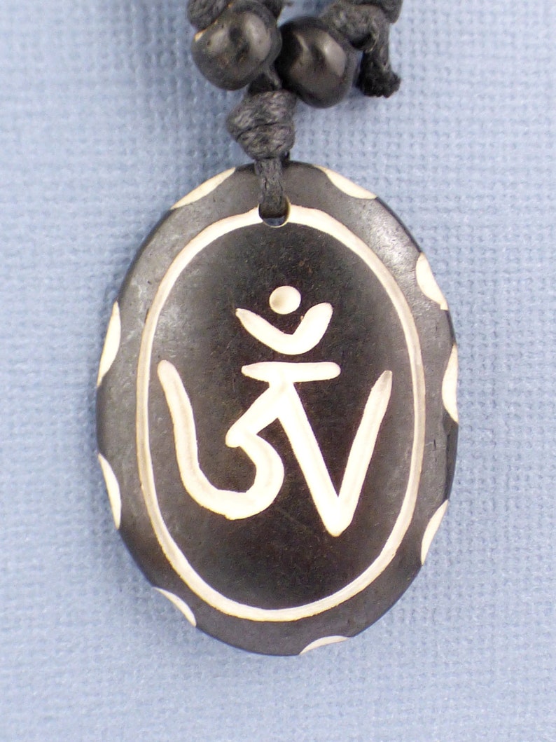 TIBETAN BUDDHIST JEWELRY om its primordial zen meditation wn3.8 image 1