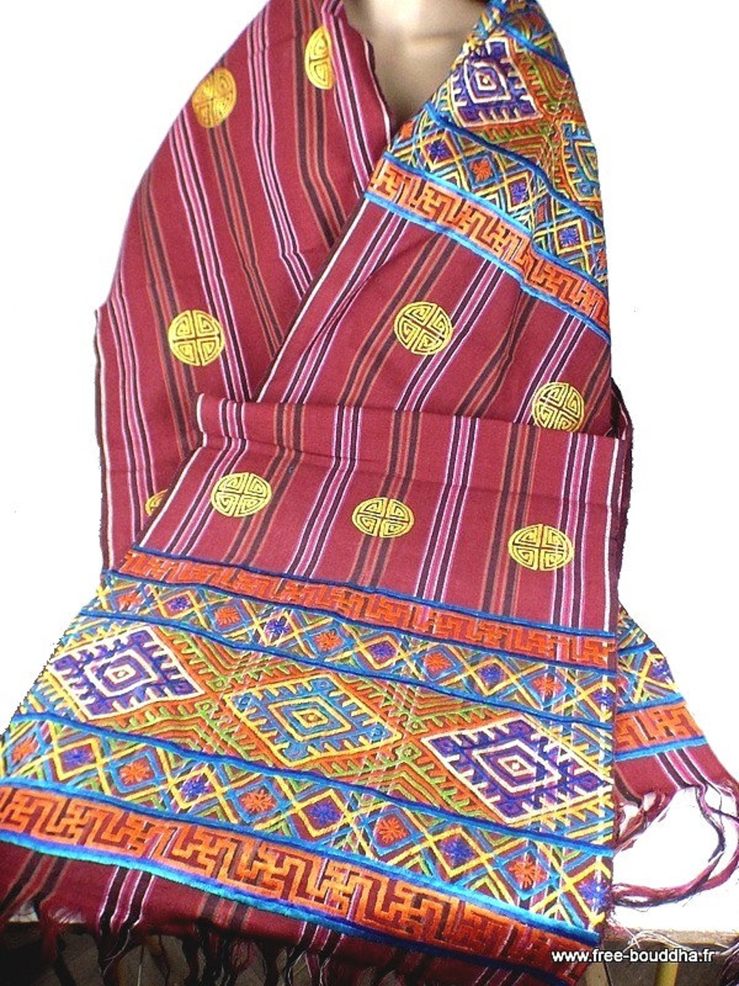 buddhist shawl