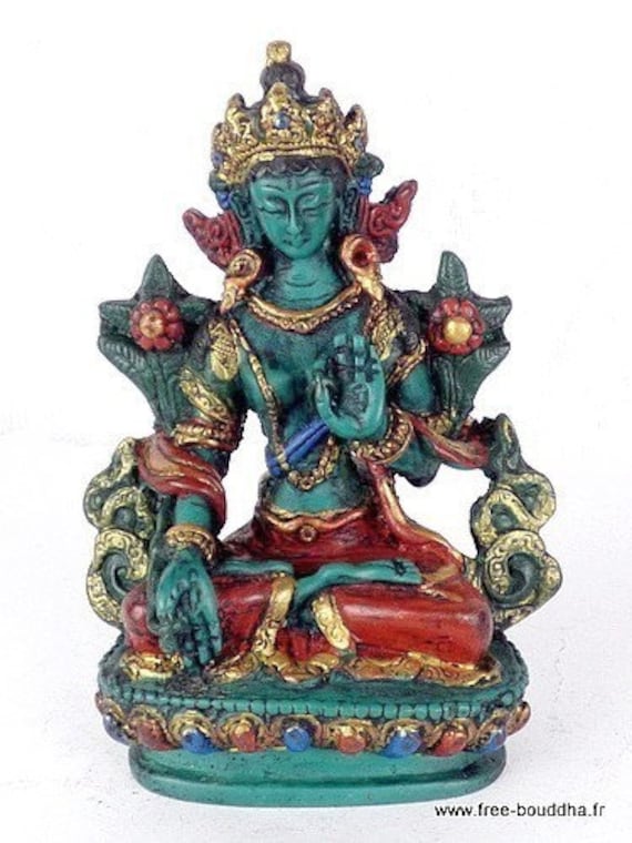 Statue Tara Verte 15