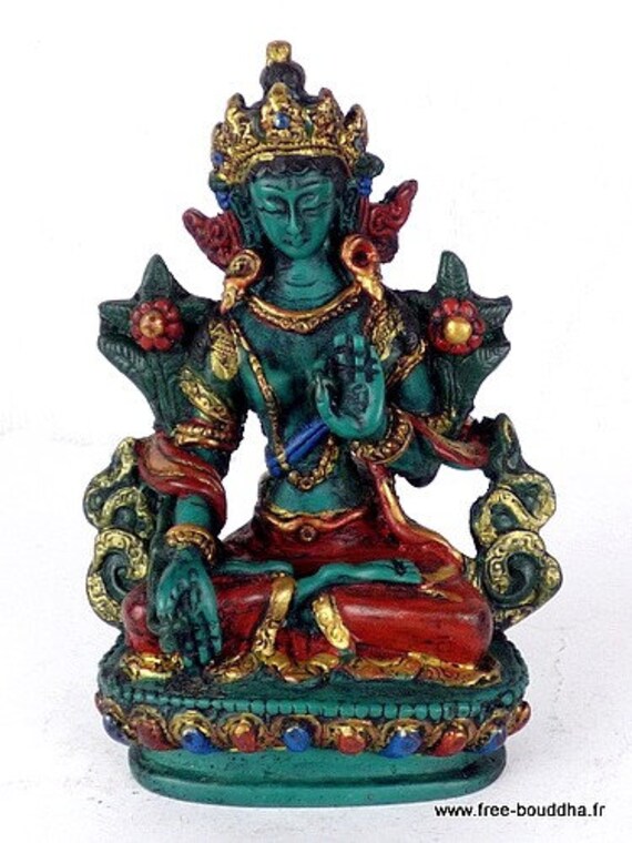 Statue Tara Verte 15