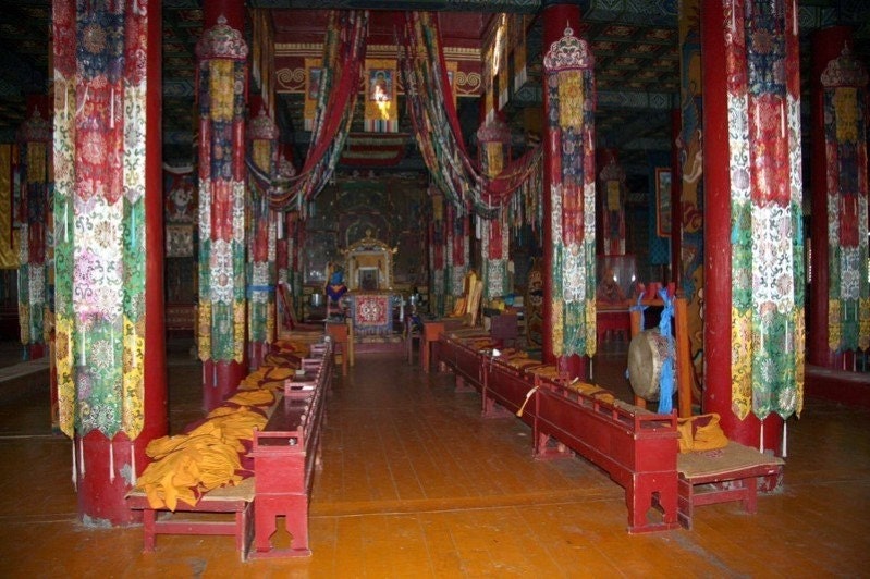 Tenture Tibétaine Bouddhiste Kaden Plate 60 cm, Kad60