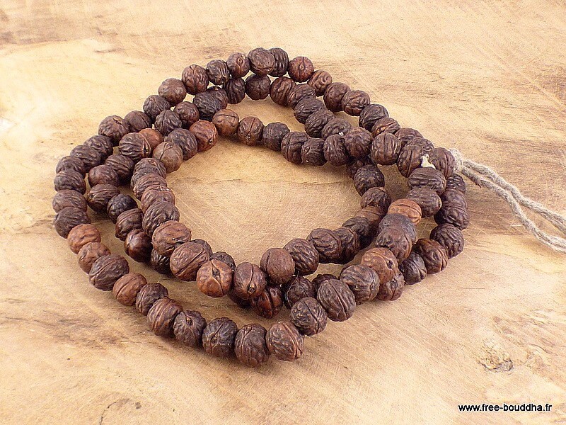 Mala Bouddhiste 108 Graines de Raktu, Mala Tibétain, Prières, Wn16