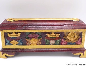 Tibetan Buddhist Incense Burner, Meditation Scent, Interior Perfume, Ref Pepd2