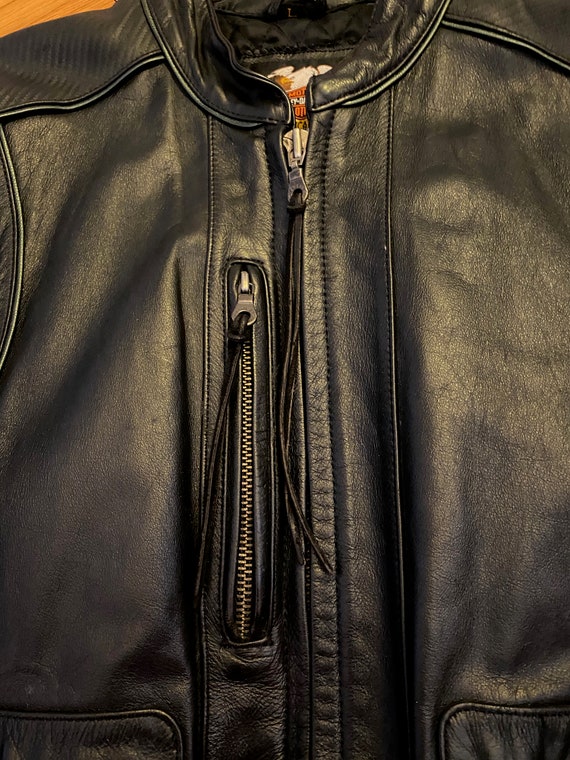 Vintage Harley Davidson Leather Jacket - Gem Vintage Harley Davidson Leather Jacket - Gem