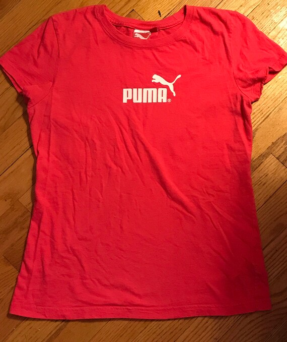 puma pink shirt