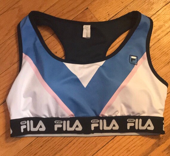 fila padded sports bra