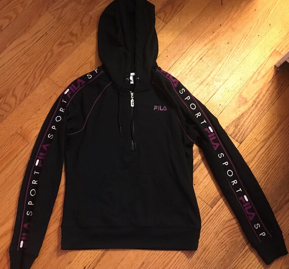 fila purple hoodie