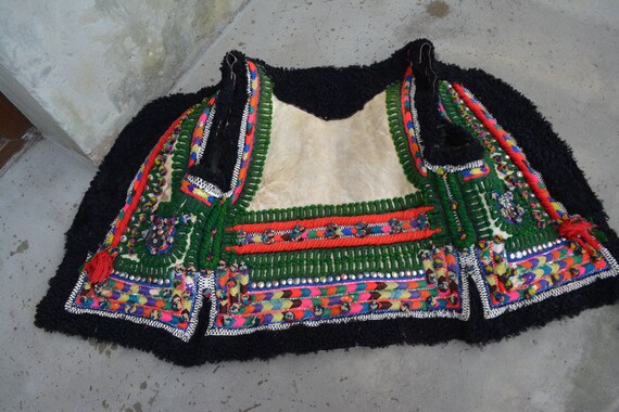 Antique Ukrainian vest - Traditional Ukrainian sl… - image 10