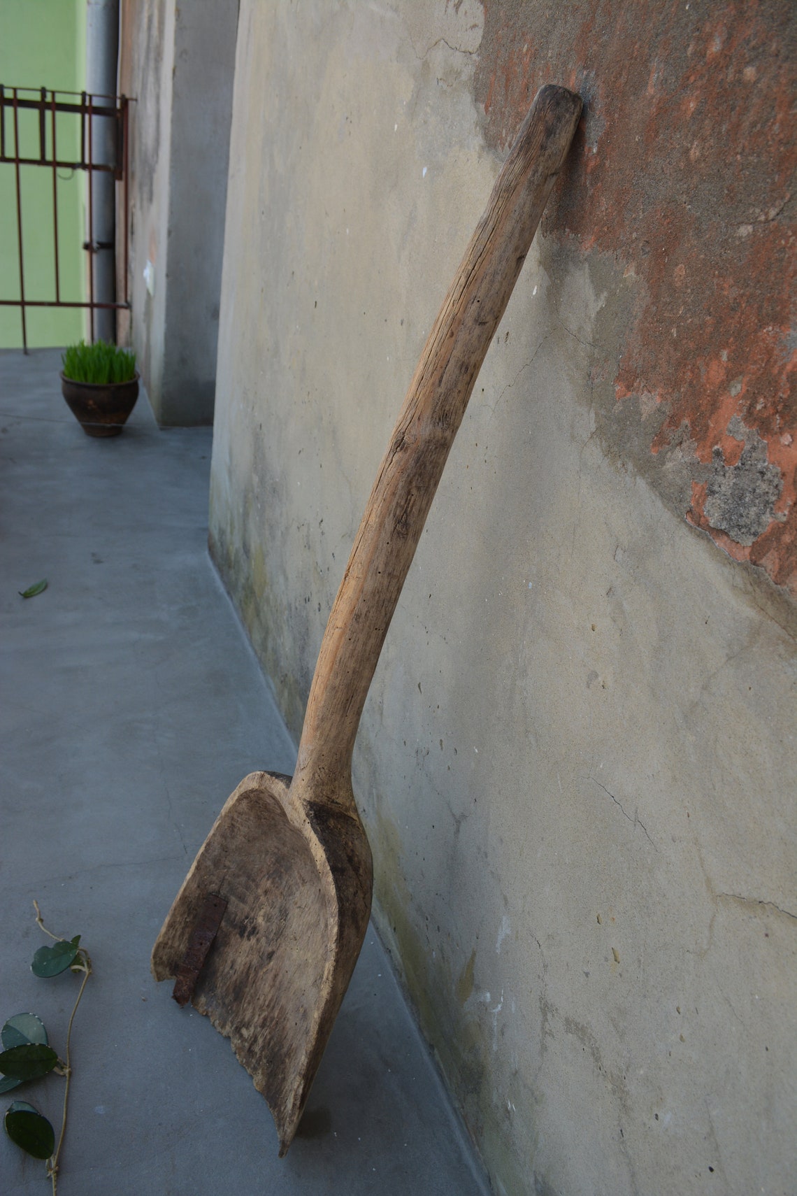Antique Wooden Shovel for Bread Primitive Large Scoop for Etsy UK