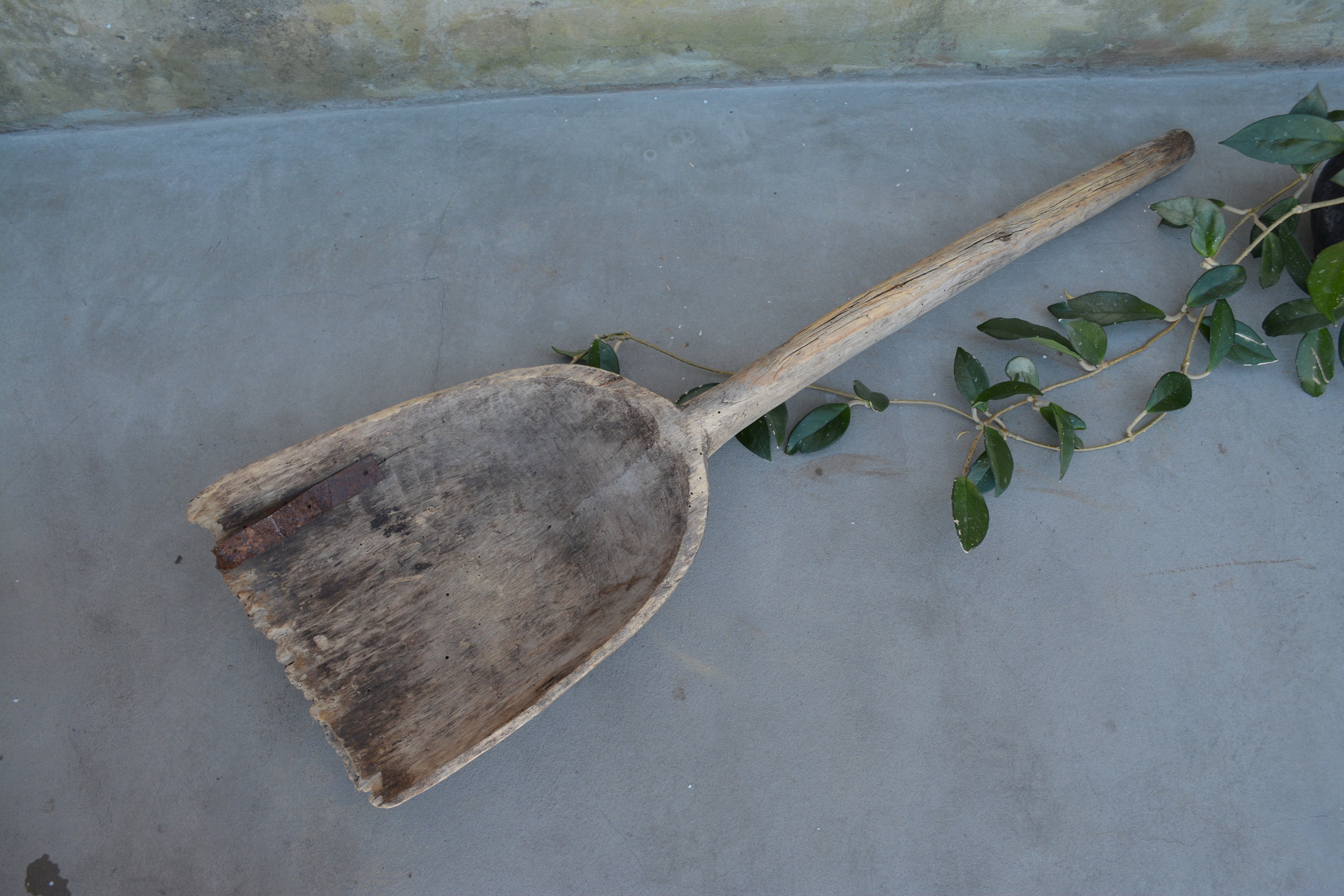 Antique Wooden Shovel for Bread Primitive Large Scoop for Etsy UK
