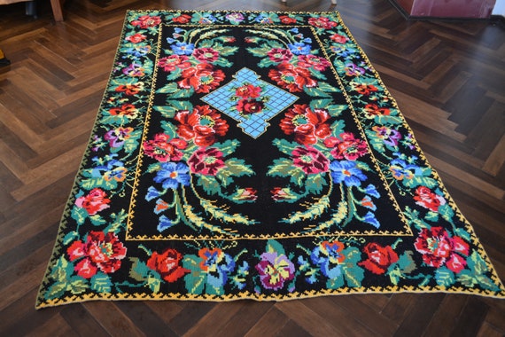 アンティークキリム　30年前購入　ビッグサイズ　レア アンティークキリム30年前購入ビッグサイズキリムラグカーペット