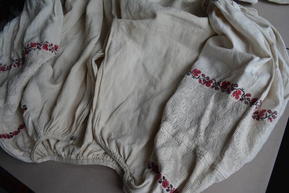 Vintage Ukrainian embroidered shirt - Womens shir… - image 6
