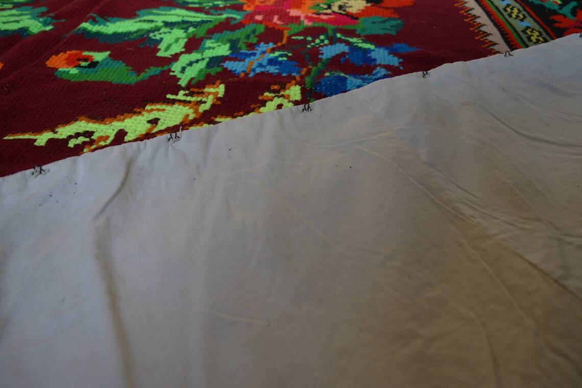 Ukraine Rugs Antique Embroidered Carpet - Ukrainian Rug - Embroidered Carpet ...