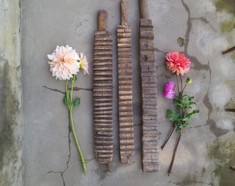 Antique primitive carved wooden mangle boards - Washboards - Antique  Ironing board - Primitives rustic decor -  Unique gift.