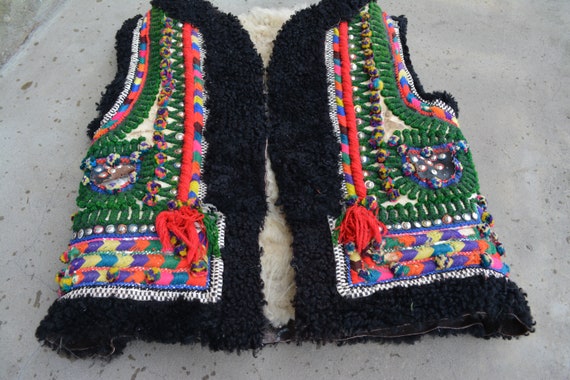 Antique Ukrainian vest - Traditional Ukrainian sl… - image 7