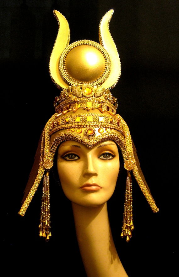 Cleopatra Headdress, Egyptian Headdress, Cleopatra Hat  display picture 1