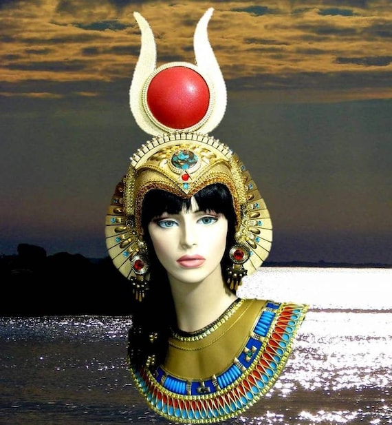 Cleopatra Crown, Halloween Costume, Egyptian Crown, Fantasy Fest,  Theatrical Costumes, Miami Costume Shop -  Israel