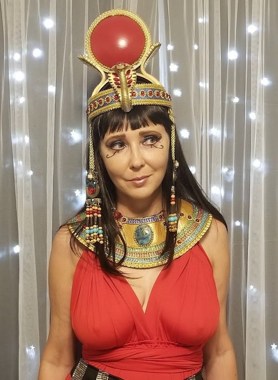 Plano Oso Puerto marítimo Corona de Cleopatra hecho a pedido diadema egipcia tocado - Etsy México