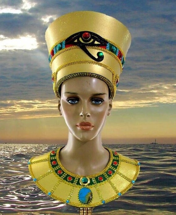 ベネチアンマスクMagnificient Nefertiti Gold Amazon.com: Queen