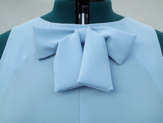 baby blue shift dress